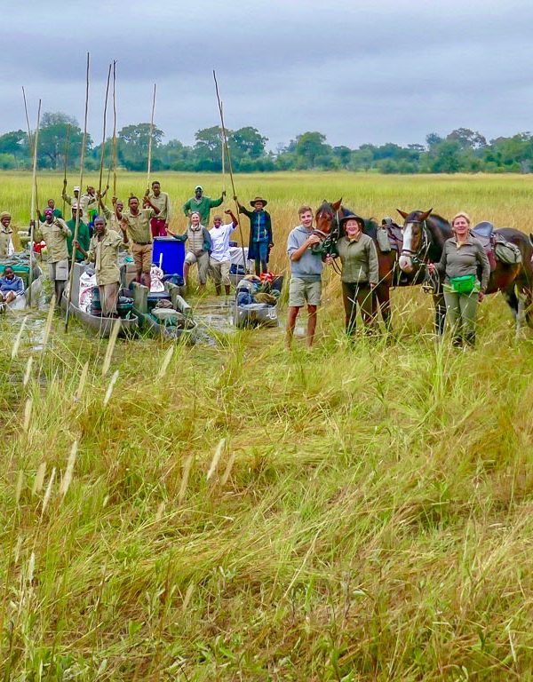Safari a Caballo en el Delta del Okavango